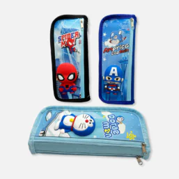 Captain America Spider Man Doraemon Pencil-Bag
