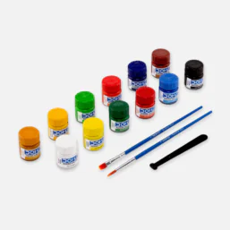 DOMS-12-Shades-Poster-Color-10ml-with-Agitator-and-2-Brushes