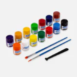 DOMS-14-Poster-Color-10ml-with-Color-Mixing-Palette-and-2-Brushes