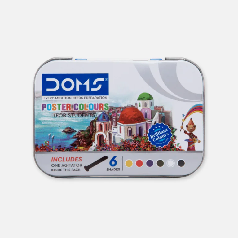 DOMS-6-Shades-Poster-Color-10ml-with-Agitator