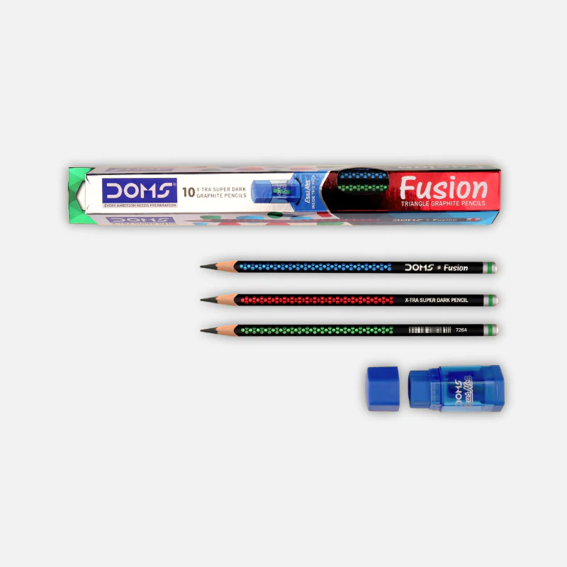 DOMS-Fusion-Pencil-10-Pcs-Set DOMS Fusion Pencil 10 Pcs ++ Set