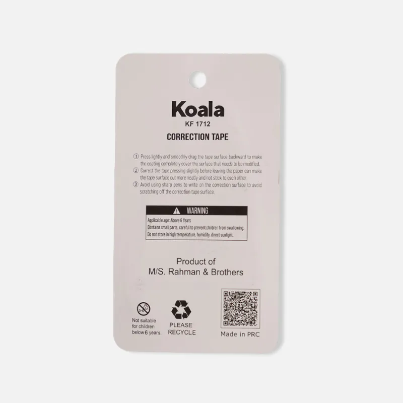 Koala-KF-1712-Correction-Tape
