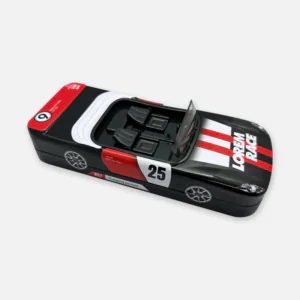 Metal Car Shaped Pencil Box with Wheels & Movable car Seats B-687