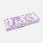 Multifunctional Magnetic Lock Pencil Box with Sharpener & Piano 3518-02