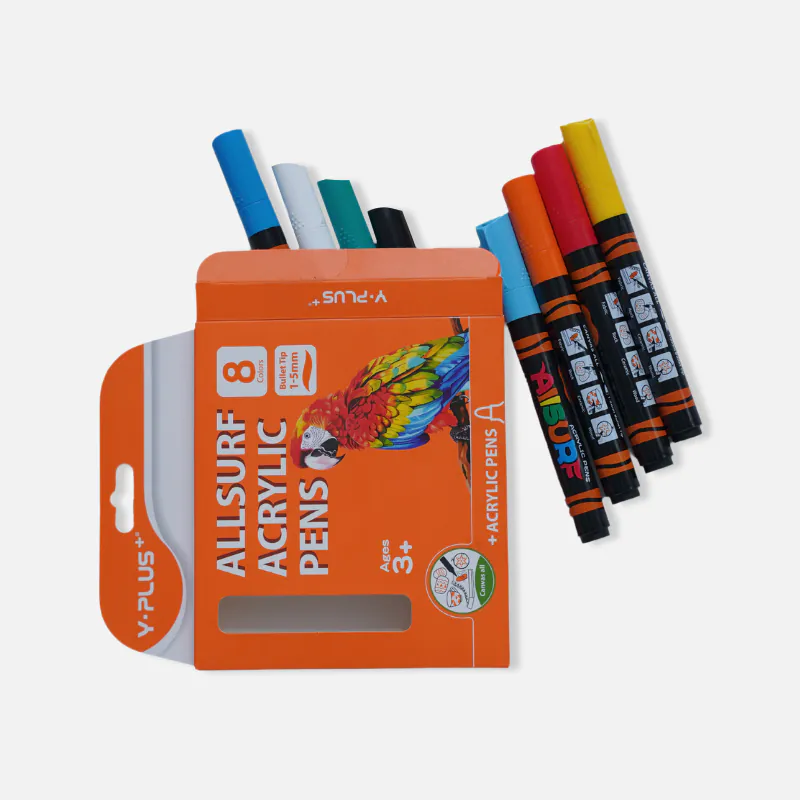 Y-Plus+ Allsurf 8 Acrylic Color Pen Color Pen price in Bangladesh