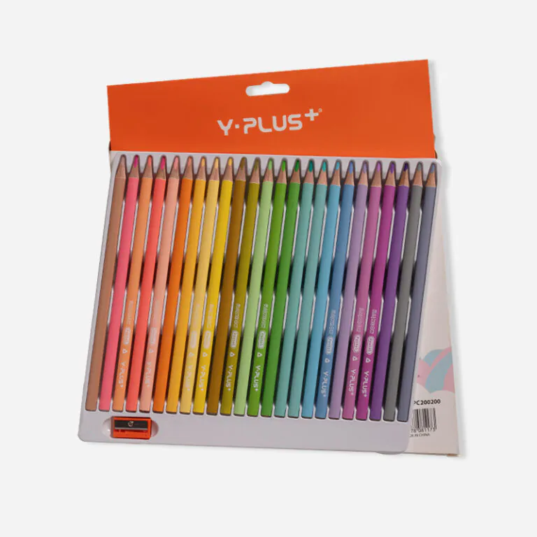 Rainbow Pastel 24 Pcs Color Pencil