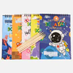 Rainbow Scratch Art Paper Note