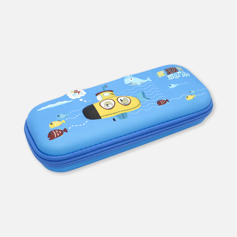 Skate Songs Submarine Outer Space Science Table Tennis 3D Pencil Case