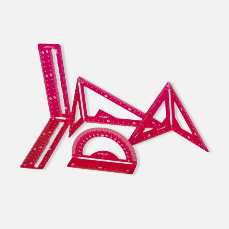 Y-Plus+ 3D Fold Ruler Set Ruler