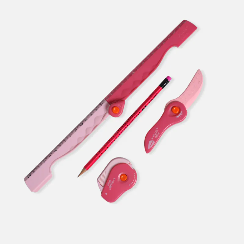 Y-Plus+ Click Family Stationery Set