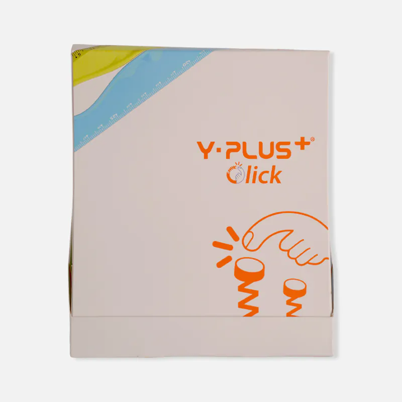 Y-Plus+ Click Ruler 15-30 CM Ruler