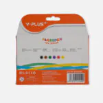 Y-Plus+ Flashdry Gel Crayon 6 Pcs