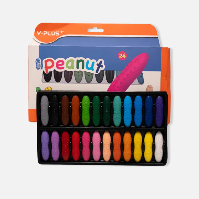 Y-Plus+ Peanut 24 Pcs Crayon