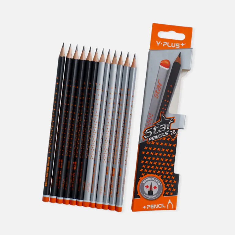 Y-Plus+ Star Triangle 2B Pencil
