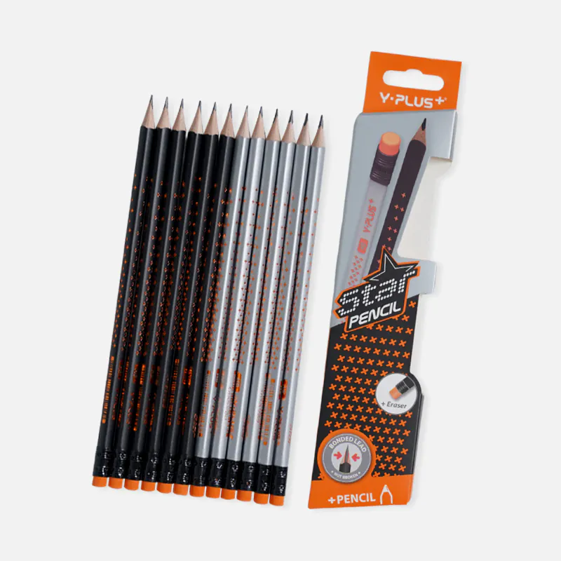 Y-Plus+ Star with eraser Pencil