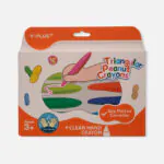 Y-Plus+ Triangular Peanut 12 Pcs Crayon