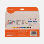 Y-Plus+ Triangular Peanut 12 Pcs Crayon