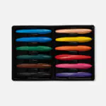 Y-Plus+ Triangular Peanut 12 Pcs Crayon