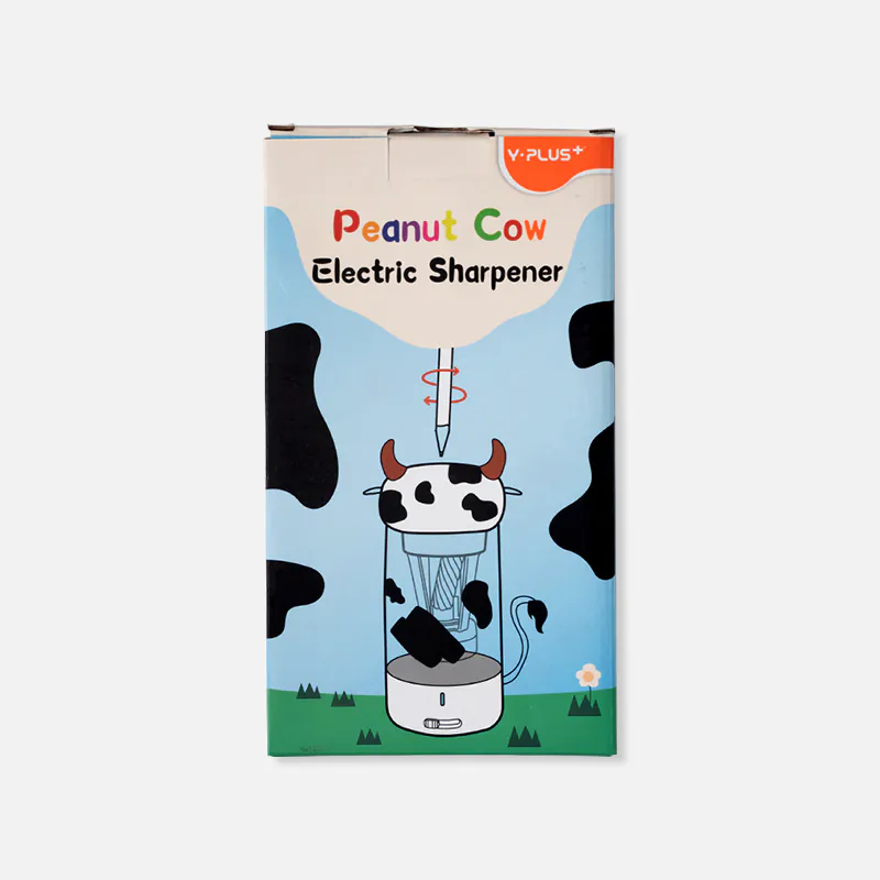 Y-Plus+ Peanut Cow Electric Pencil Sharpener