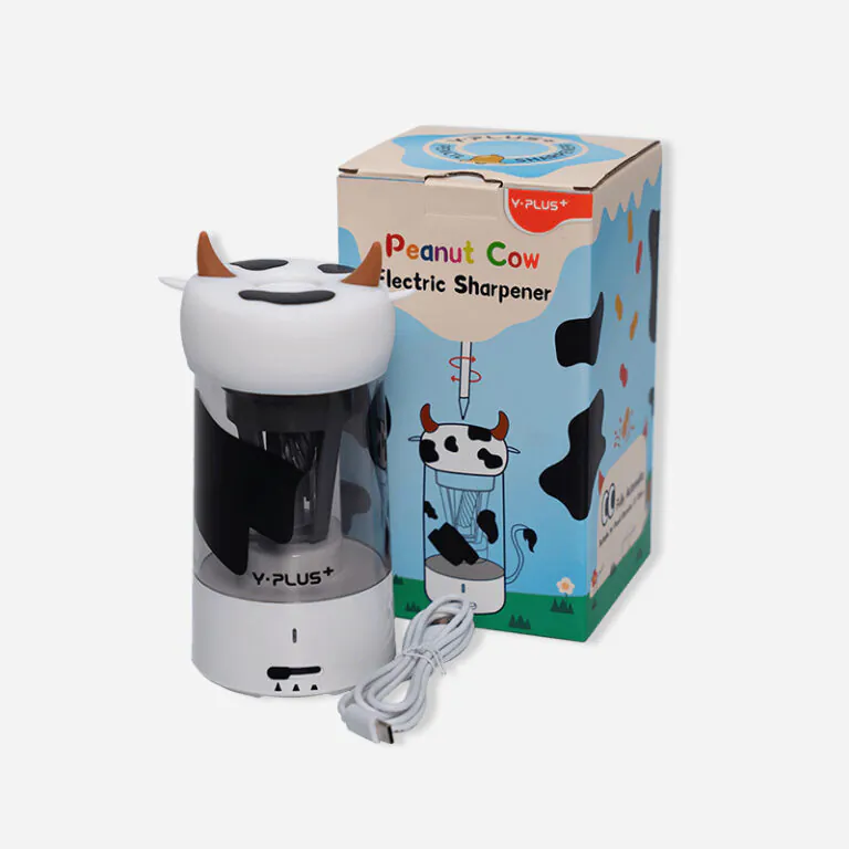 Y-Plus+ Peanut Cow Electric Pencil Sharpener
