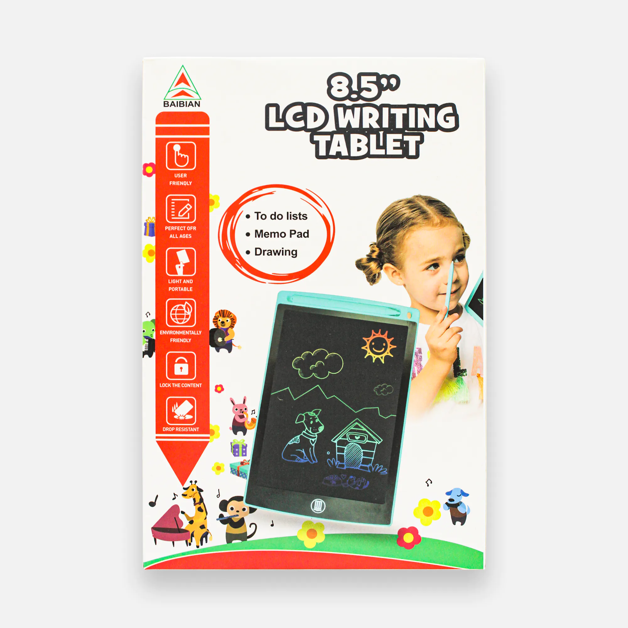 8.5in LCD Writing Tablet ITEM No. BB8501C -1