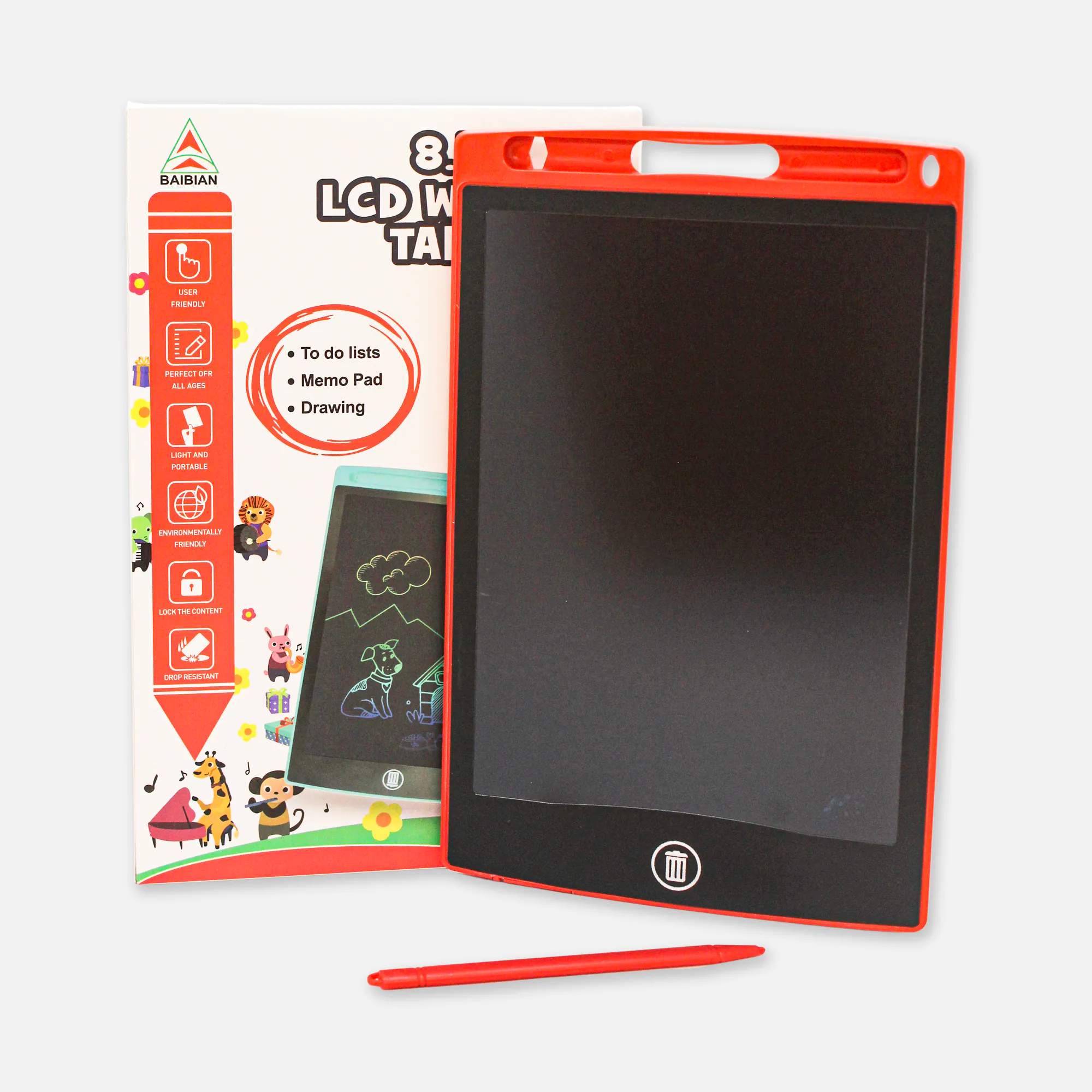 8.5in LCD Writing Tablet ITEM No. BB8501C -1