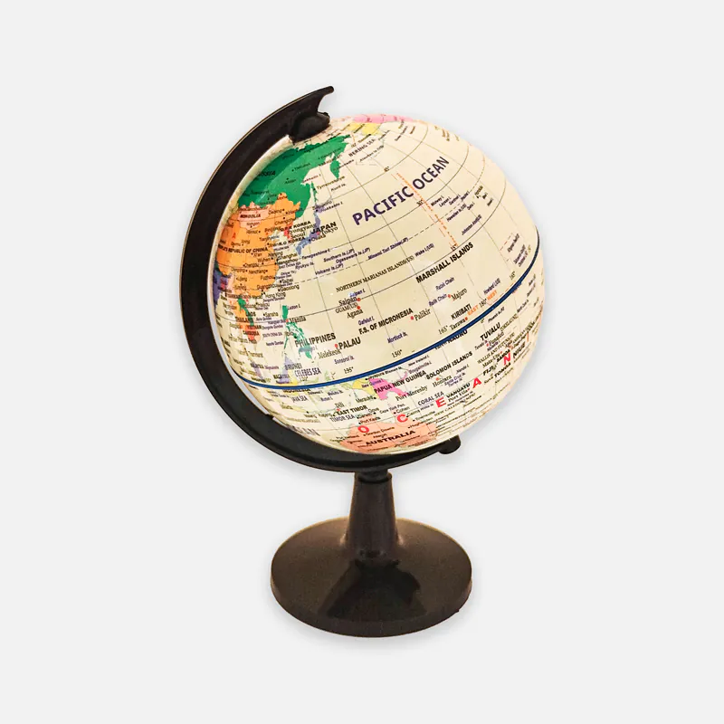 Globe PVC Plastic 10.6cm-1 Globe PVC Plastic 10.6cm