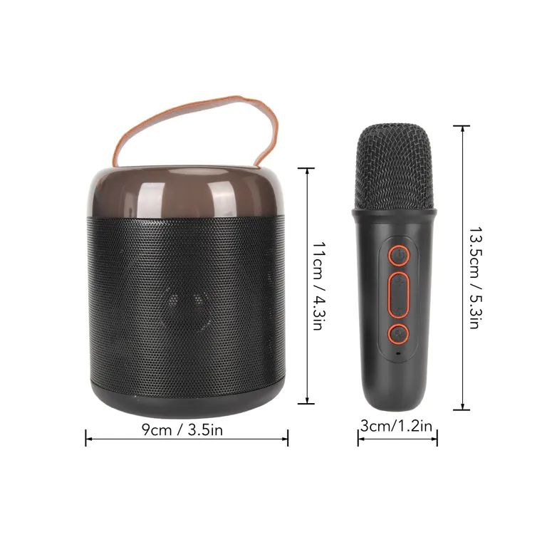 K4 Portable TWS Bluetooth Colorful Speaker with Microphone