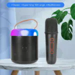 K4 Portable TWS Bluetooth Colorful Speaker with Microphone