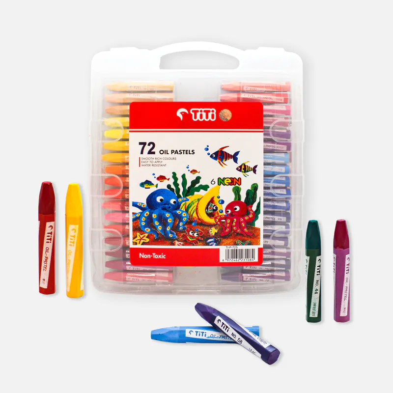 TiTi 72 Oil Pastels No. TI-P-72S